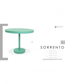 Mesa Redonda Tampo Chapa (com ou sem furo)
Produto com peso na base. para sustentar o ombrelone.