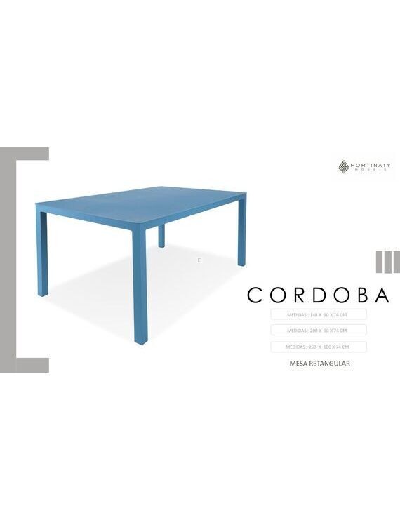 Mesa Retangular Desmontável - Pés com regulagem