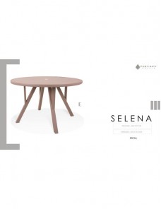 Mesa Redonda 4 Pés (Mat. 50 x 50)
Pés com regulagem.