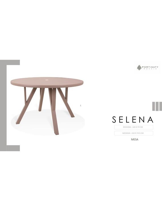 Mesa Redonda 4 Pés (Mat. 50 x 50)
Pés com regulagem.