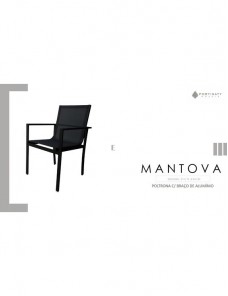 Poltrona Braço Alumínio