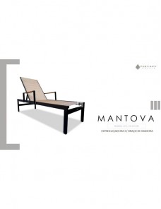 Espreguiçadeira C/ Braço Madeira Cumaru