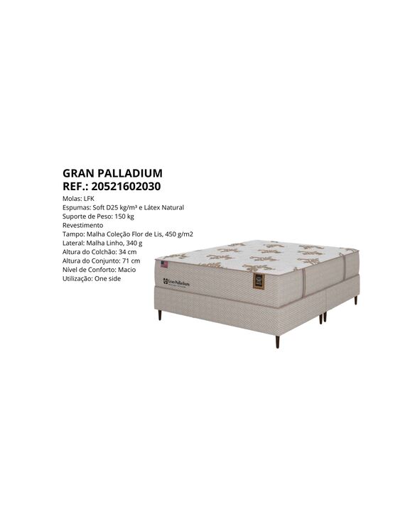 GRAN PALADIUM 138 x 188 x 34