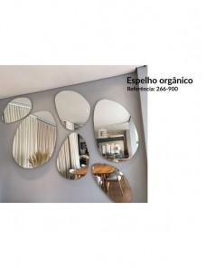 Espelho ogânico sem moldura