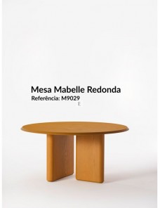 Mesa Redonda   (C/ ou S/ Furo)
Pés com regulagem.