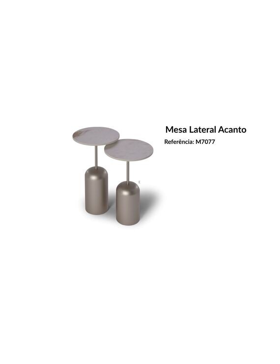 MESA LATERAL ACANTO