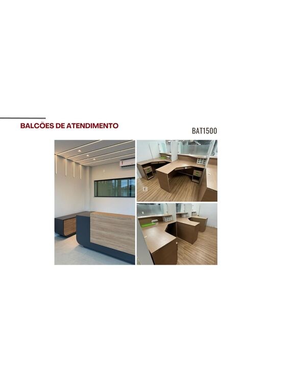BALCÕES DE ATENDIMENTO