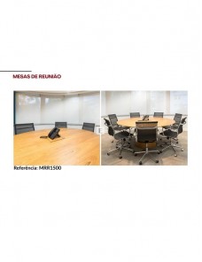 MESA DE REUNIÃO REDONDA