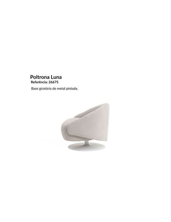 POLTRONA LUNA GIRATÓRIA