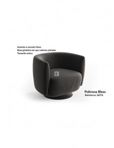POLTRONA BLESS GIRATÓRIA
