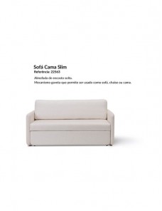 SOFÁ CAMA SLIM