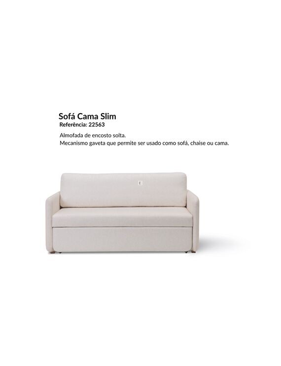 SOFÁ CAMA SLIM
