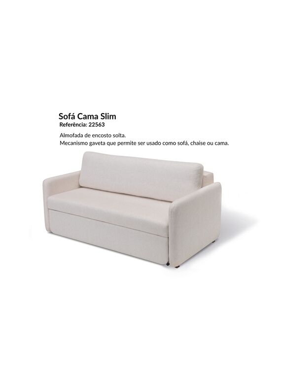SOFÁ CAMA SLIM