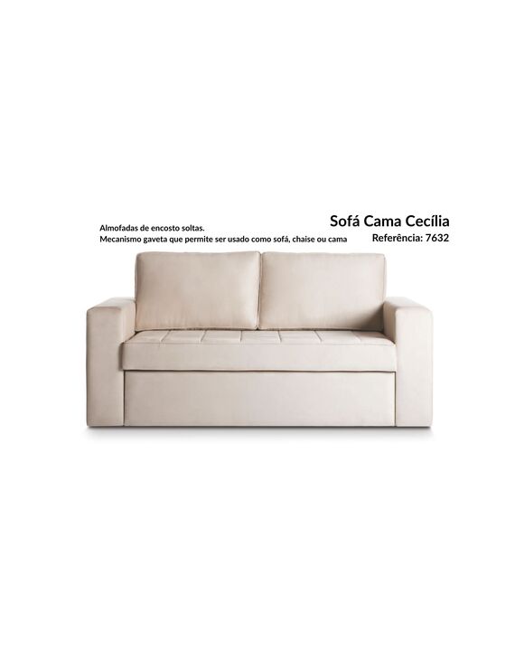 SOFÁ CAMA CECILIA